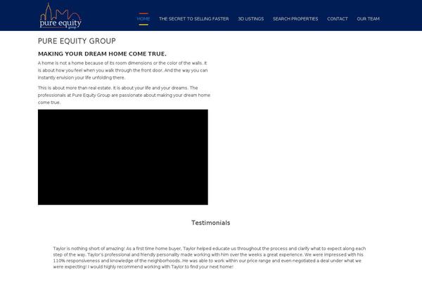 Site using Testimonial Rotator plugin