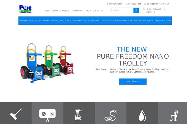 purefreedom.co.uk site used Pure-freedom
