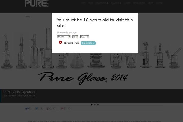 Site using Age Verify plugin