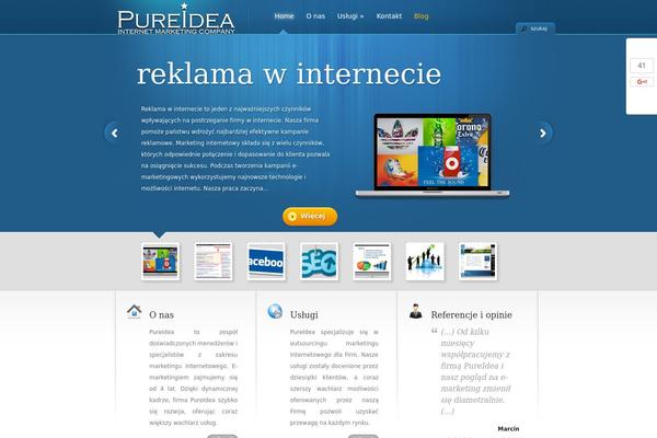 pureidea.pl site used Thecorporation-child