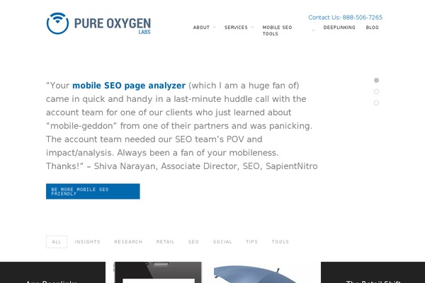 pureoxygenlabs.com site used Gridstack-child