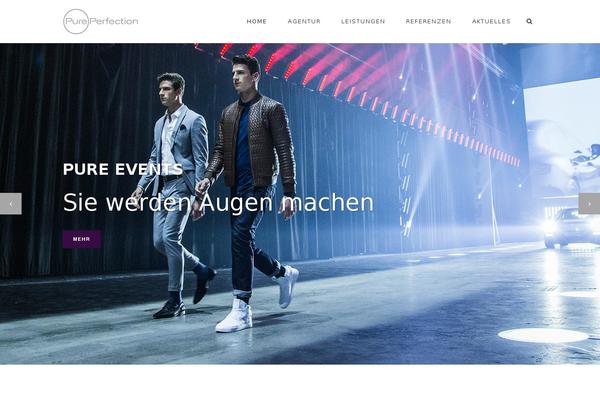 Stockholm theme site design template sample