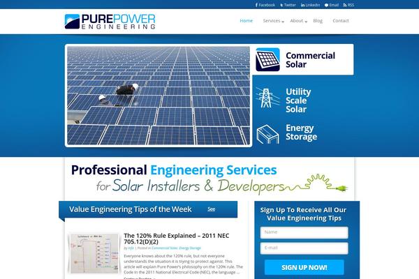 purepowerengineering.com site used Pure-ps