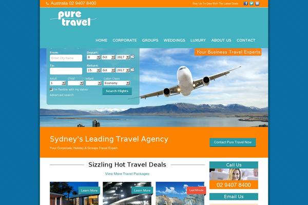 puretravel.com.au site used Puretravel