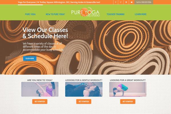 Day-spa theme site design template sample