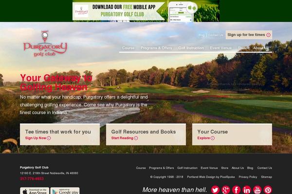 purgatorygolf.com site used Purgatory-golf