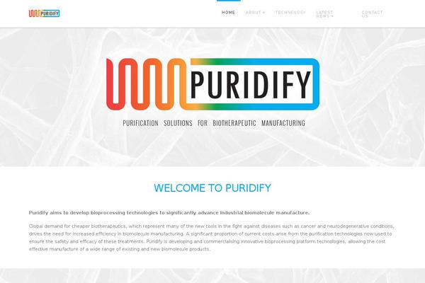 puridify.com site used X_package