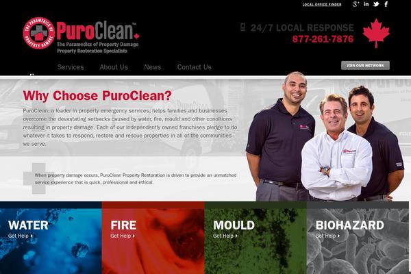 puroclean.ca site used Purocleanhqn