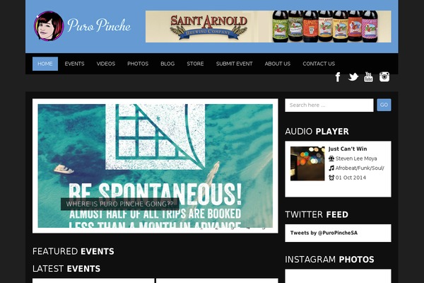 Soundwave theme site design template sample