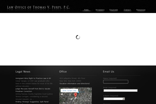 inFocus theme site design template sample