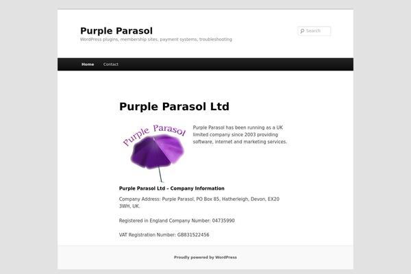 Twenty Eleven theme site design template sample