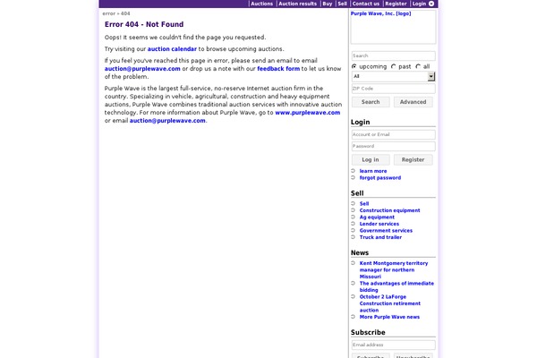 purplewaveauction.com site used Pw2