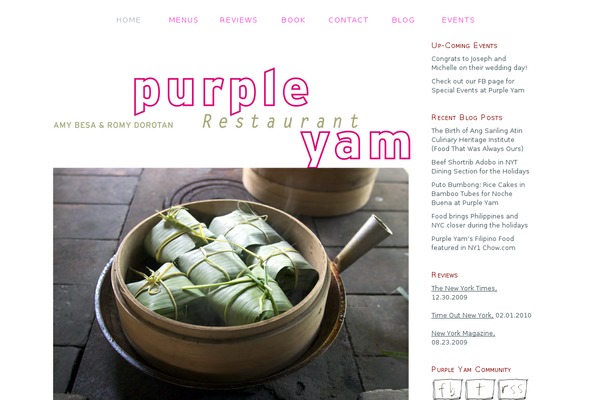 Thesis 1.6 theme site design template sample
