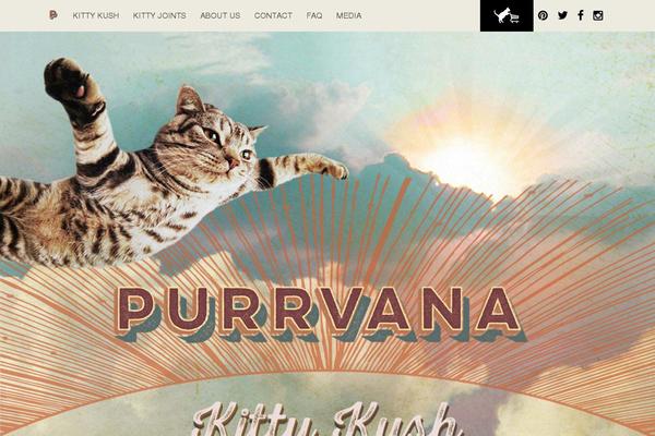 purrvana.com site used Purrvana