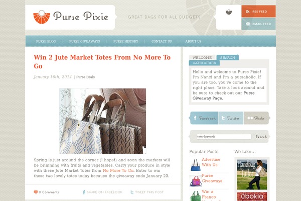 Site using Digg Digg plugin