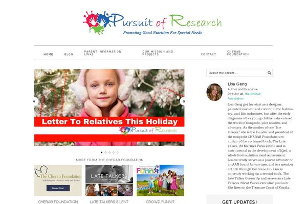 pursuitofresearch.org site used Foodiepro-2.1.8