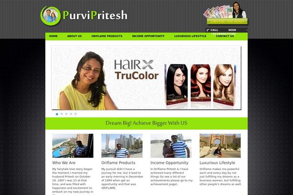 purvipritesh.com site used Purvipritesh