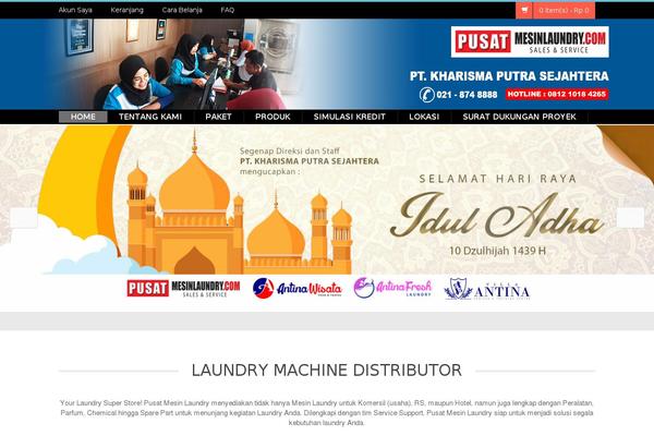 pusatmesinlaundry.com site used Pmlc