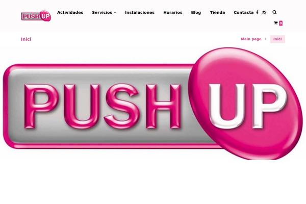pushup.es site used Symetrio-pushup