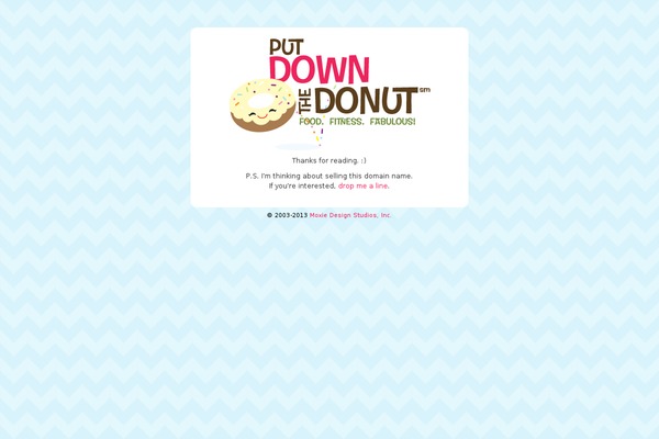putdownthedonut.com site used Donut