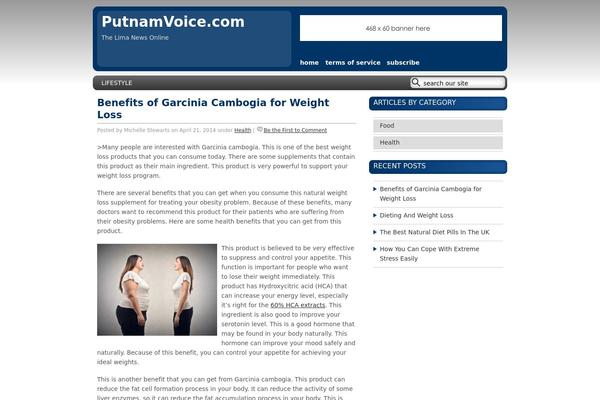 putnamvoice.com site used New Balance of Blue