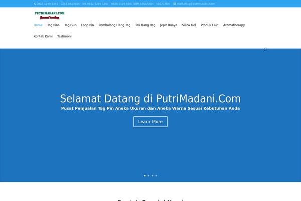 putrimadani.com site used Tetap Semangat