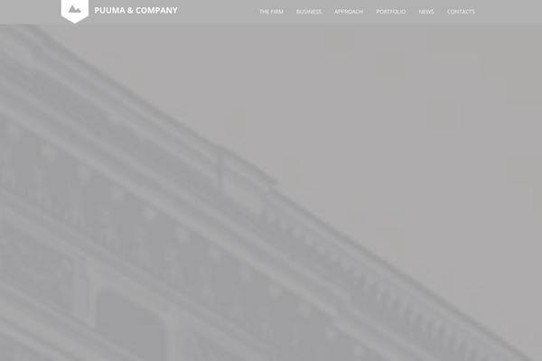 puuma-company.com site used Horizon_old