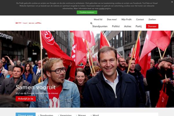 pvda.nl site used Pvdanl