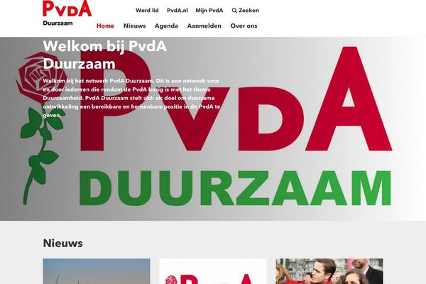 pvdaduurzaam.nl site used Pvda-sites