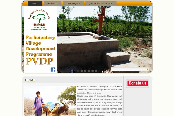 pvdpsindh.org site used Pvdp