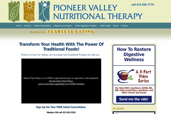 pvnutritionaltherapy.com site used Fearlesseatingtheme