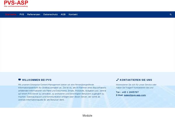 Enfold theme site design template sample