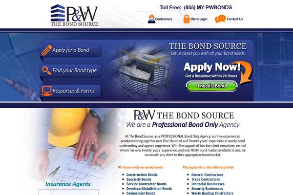 pwbonds.com site used Aldore