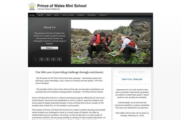 pwminischool.com site used Whitehousepro_custom