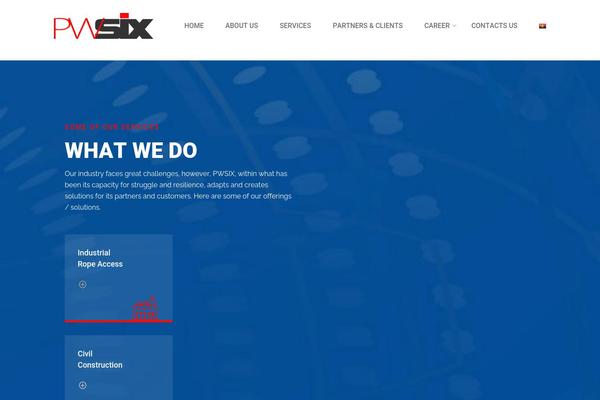 pwsix.com site used Industris