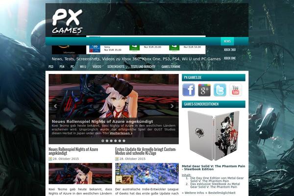 px-games.de site used Limopress