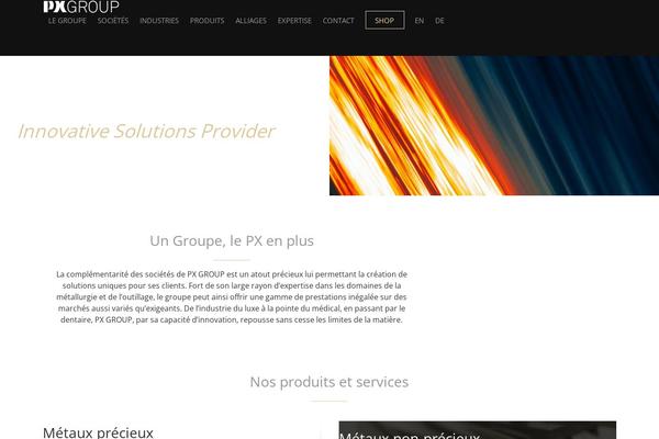 pxgroup.com site used Pxgroup