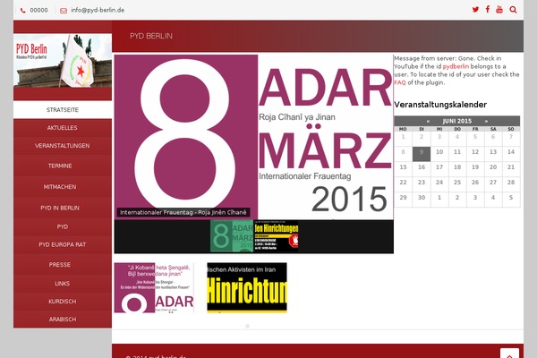 Site using Events-calendar-pro plugin