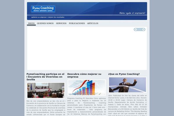 pymecoaching.com site used Androida-theme