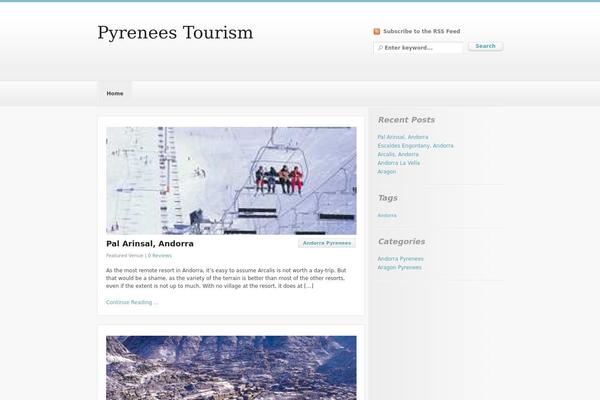 pyreneestourism.org site used Cityguide2