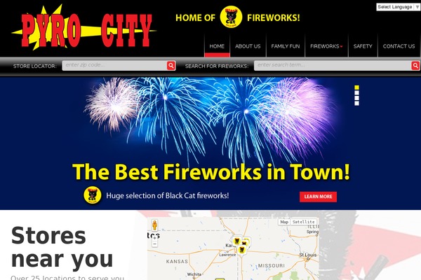 pyrocityfireworks.com site used Wp-bootstrap