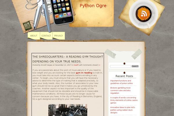 python-ogre.org site used verticalmenu