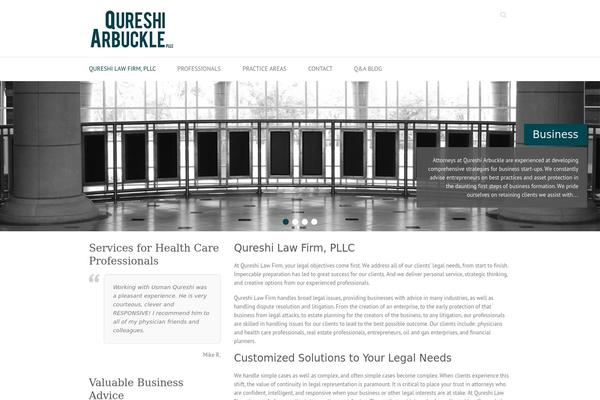 Attitude theme site design template sample