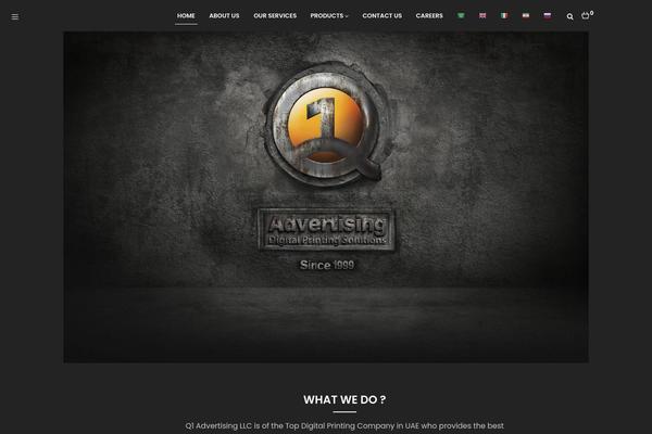 Kiamo theme site design template sample