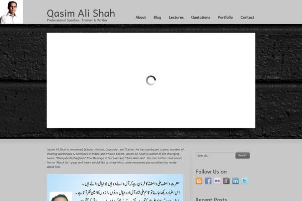 qasimalishah.com site used Zonar
