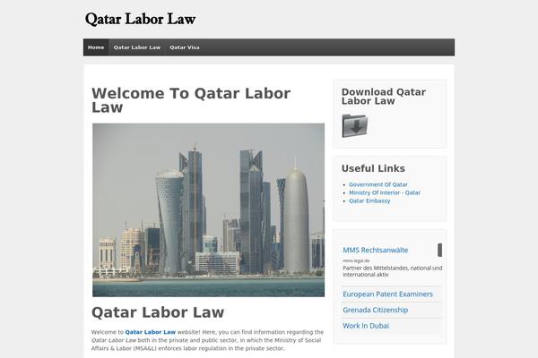 qatarlaborlaw.com site used Diversionmedia