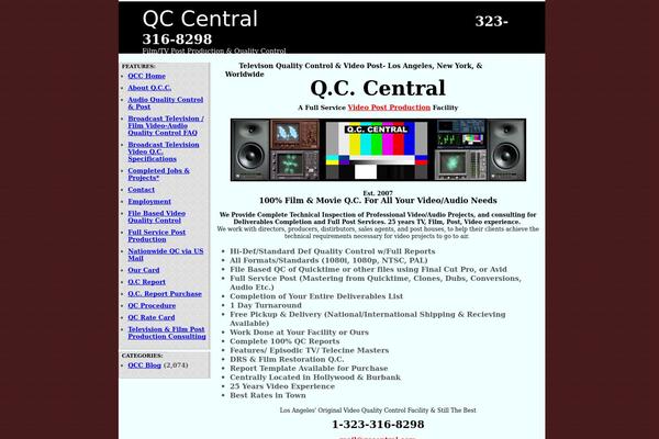 qccentral.com site used Cameron_moll_grunge_mix