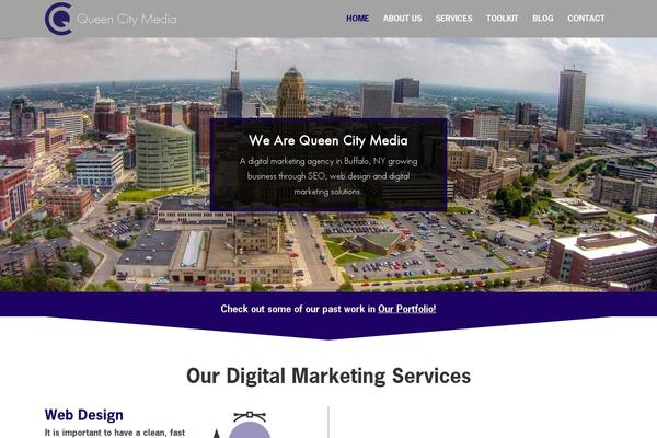 Genesis theme site design template sample