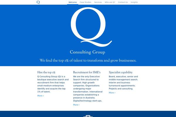qconsultinggroup.com.au site used DMS