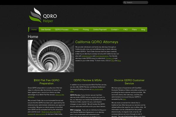 Onyx theme site design template sample